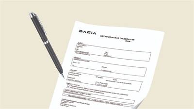 Dacia Après-Vente - Contrat Entretien