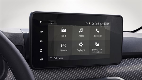 Dacia multimédia media display