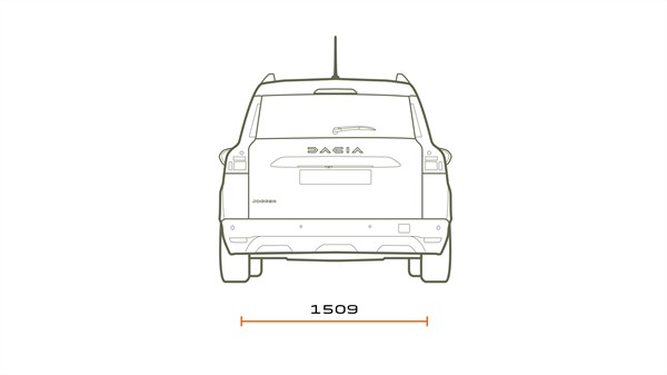 Dimensions - Dacia Jogger