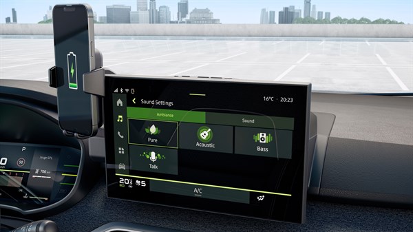 Accessoires Dacia Sandero - YouClip - chargeur smartphone à induction