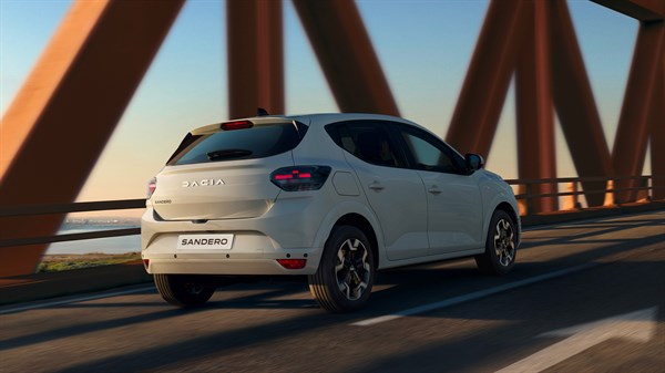 Face arrière robuste - Dacia Sandero