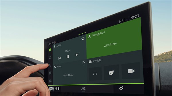 Dacia Sandero Stepway - écran central de 10"