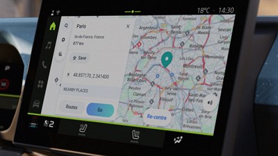 nouvelle Dacia Spring - Media Nav Live