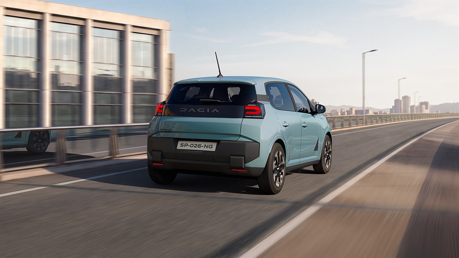 nouvelle Dacia Spring - sécurité
